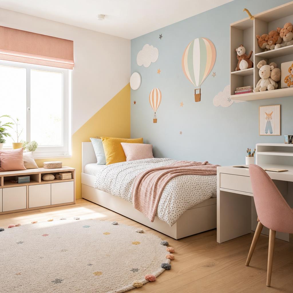 ChatGPT Image 2 — playful kids room rendered by DZNRAI