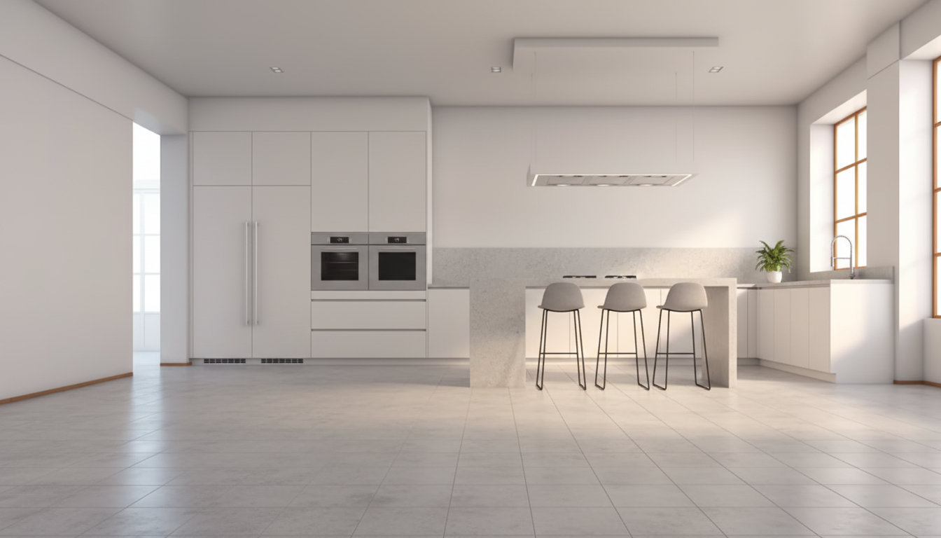 Elegant AI-designed dining space with mid-century modern chairs, statement pendant, and gallery wall arrangement